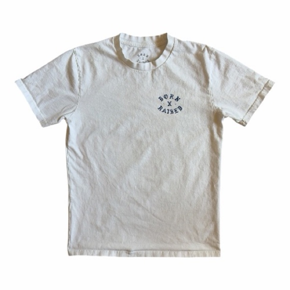 Born x Raised white tee - Picture 2 of 2